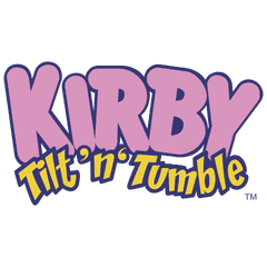 Kirby Logo Png Transparent - Kirby Tilt Tumble