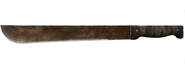 Machete - Fallout 4 Serrated Machete Png