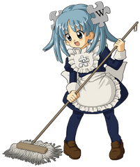 Portalanime And Manga - Wikiwand Wikipedia Anime Mascot Png