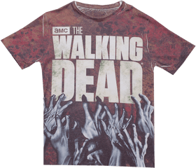 Download Walking Dead Hands Logo Full Printed - Walking Dead Walking Dead Season 11 Trailer Png