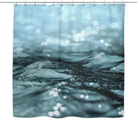 Water Waves Shower Curtain Floating In - Bible Characters In Genesis Png