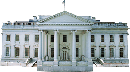 White House And The Presidency - Transparent White House Png