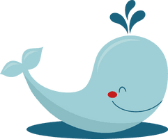 Cute Whale Photo - Free PNG