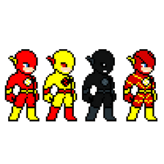 Download The Flash Reverse Zoom And - Pixel Art The Flash Png