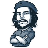 Guevara Che Telegram Sticker Che: One Part - Free PNG