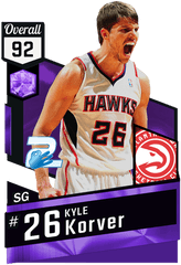 Kyle Korver - Harrison Barnes 2k Rating Png