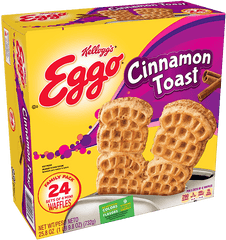 Flavored Eggo Waffles In Usa - Eggo Cinnamon Toast Waffles Png