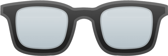 Glasses Icon - Transparent Glasses Emoji Png