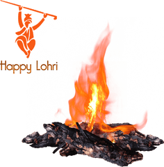 Happy Lohri Free Png Image - Bonfire Png