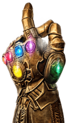 Hd Thanos Thanossnap Gauntlet Infini 756260 - Png Infinity Gauntlet Transparent Background