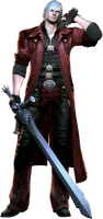 Devil Spear May Cry Character Dante Fictional - Free PNG