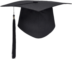 Academic Hat Transparent Png - Graduation Cap Png