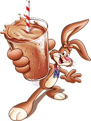 Top Companies Using A Rabbit In Logo - Nestle Chocolate Milk Bunny Png