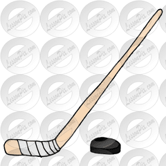 Hockey Stick Picture For Classroom Therapy Use - Great Ice Hockey Stick Png