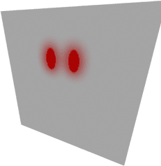 Red Glowing Eyes - Dot Png