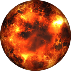 Planet Png And Vectors For Free - Burning Earth Png