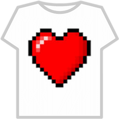 Minecraft Heart - Roblox Transparent Purple Pixel Heart Png