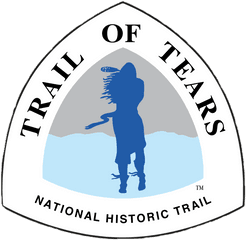 Trail Of Tears National Historic Logo Transparent Png - Trail Of Tears Logo