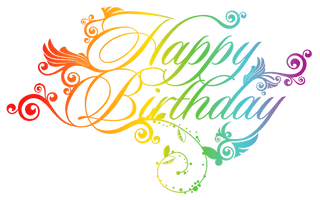 Picture Colorful Greeting Birthday Card Happy - Free PNG