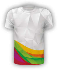 Camiseta Arco Iris Png - Active Shirt