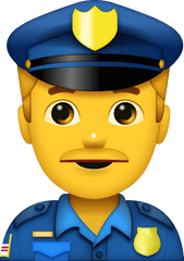 Police Man Emoji Free Download All - Police Emoji Png