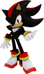 Game Icon Expanding Into Comic Books - Shadow The Hedgehog 3d Png