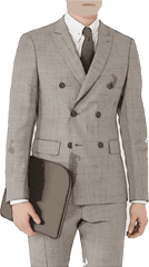 Guide To Double Breasted Suits Gentleman Zone - Formal Wear Png