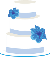 Wedding Cake Clip Art - Vector Clip Art Online Blue Wedding Cake Clip Art Png