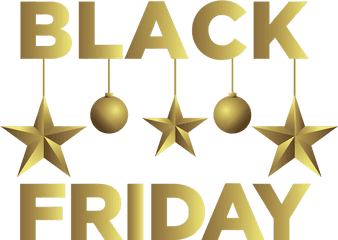 Black Friday Window Sticker - Vertical Png