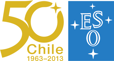 Eso 50th Anniversary Logo Chile Suisse - Eso Png