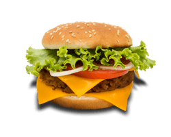 Cheese Bacon Burger Free HQ Image - Free PNG