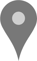 Google Map Pointer Grey Clip Art - Circle Png