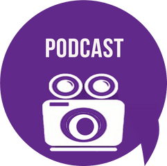 The Chat - A Podcast From Jokerface Entertainment Jokerface Purple Aesthetic Poscast Icon Png