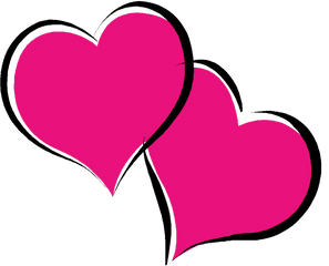 Download Hot Pink Heart Png Pic 272 - Love Clipart