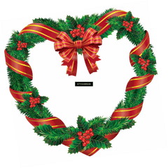 Christmas Wreath Png Image - Transparent Wreath Christmas Png