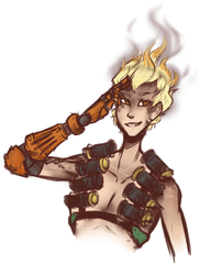 Overwatch Junkrat Png 8 Image - Fanart Junkrat Overwatch Png