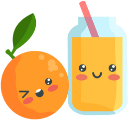 Transparent Png Svg Vector File - Suco De Laranja Desenho Png