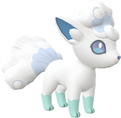 Nintendo Switch - Alolan Vulpix 3d Model Png