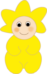 Sun Clipart - Yellow Sun Smiling Yellow Sun Png