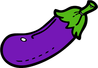 Plant Clipart Eggplant - Eggplant Pictures Clip Art Png