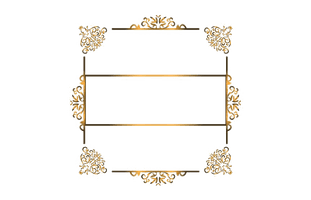 Golden Frame Luxury Download Free Image - Free PNG