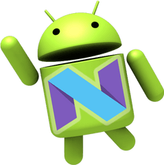 Android Nougat Logo Png Image With - Android Nougat Logo Png