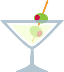 Cocktail Glass Emoji Vector Icon Gfxmag Free Downloads - Guess Emoji Food And Drink Png