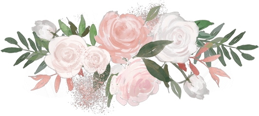 Flowers Clipart Aesthetic - Transparent Background Watercolor Flower Png