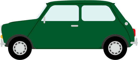 Volvo Pv544 Car Icon - Green Car Png Icon
