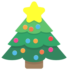 Free Cartoon Xmas Tree Download - Christmas Tree Clipart Png