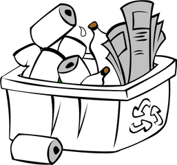 Picture - Recycle Clipart Black And White Png