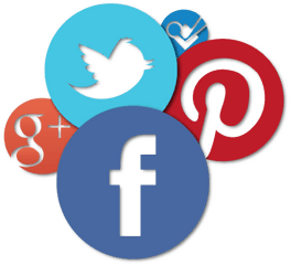 Logos - Facebook Twitter Instagram Google Plus Logo Full Social Media Transparent Background Png