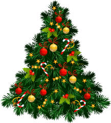 Beautiful Christmas Tree Decorations Png Image Free Download - Christmas Tree