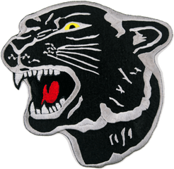 1364 Black Panther Patch - Panther Patch Png